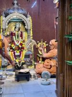 Jalabhisheka and Shodashopachar Puja by HH Swamiji at Shri Shivakrishna Mandir, Hubballi (26 Feb 2025)